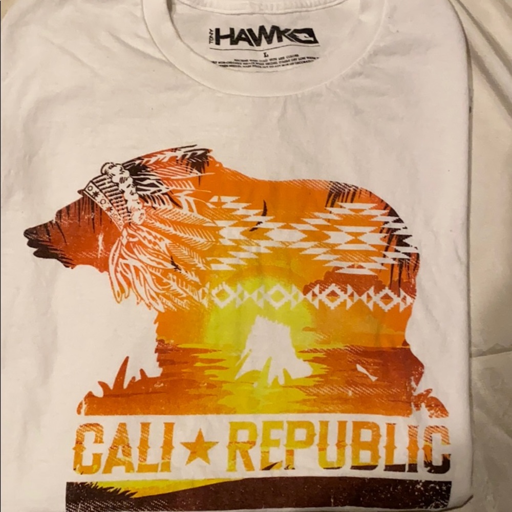 ~Tony Hawk~ Cali Republic Logo T-Shirt